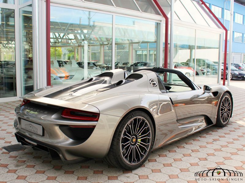 Porsche 918 Spyder Cabrio Auto Salon Singen