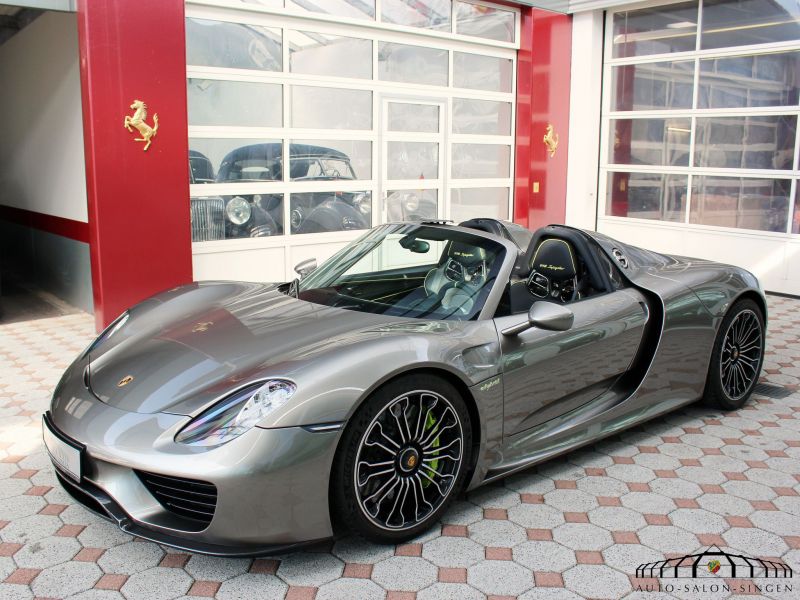 Porsche 918 Spyder Cabrio Auto Salon Singen