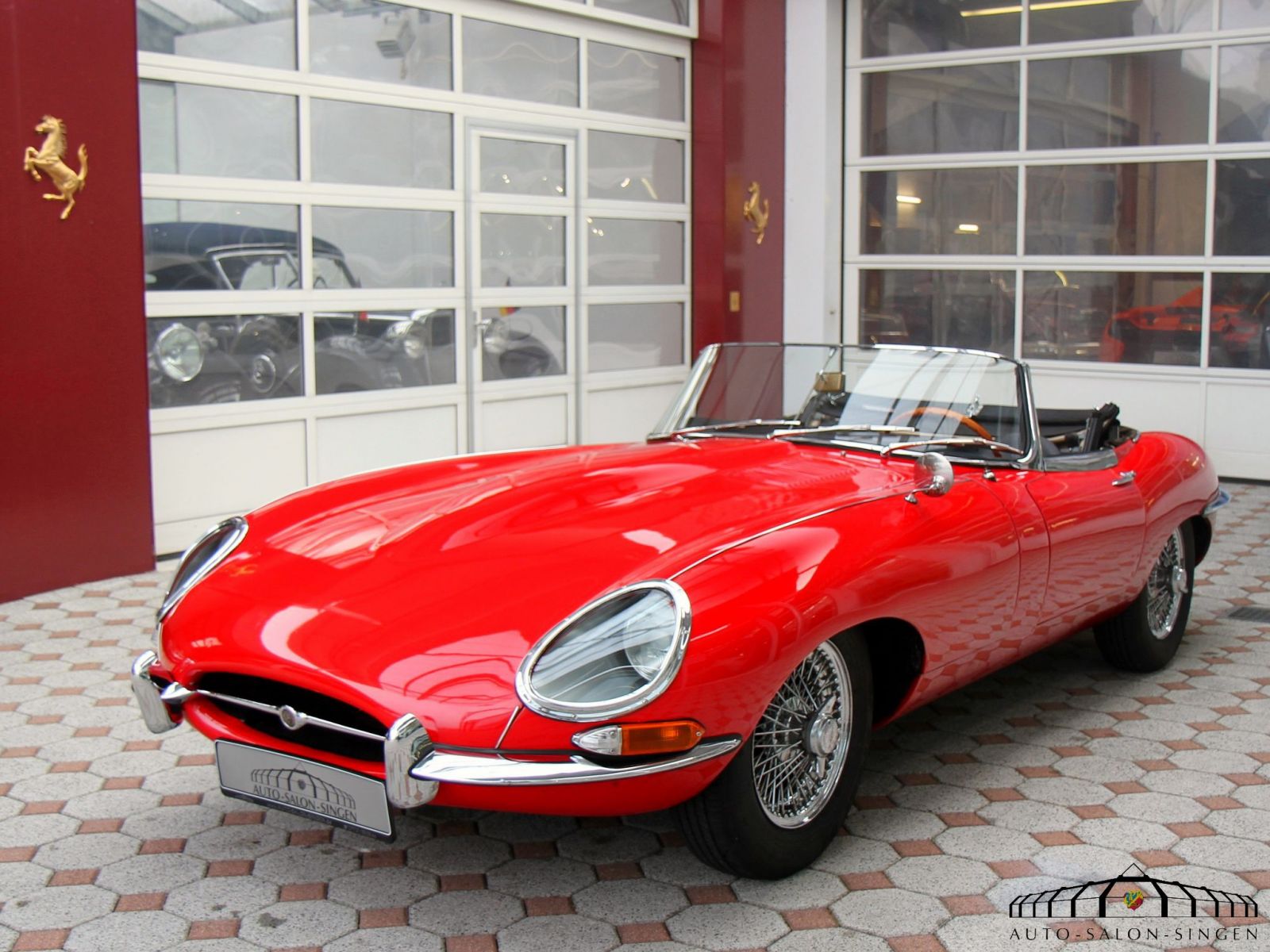 Jaguar E Type Serie 1 3 8 Roadster Roadster Auto Salon Singen