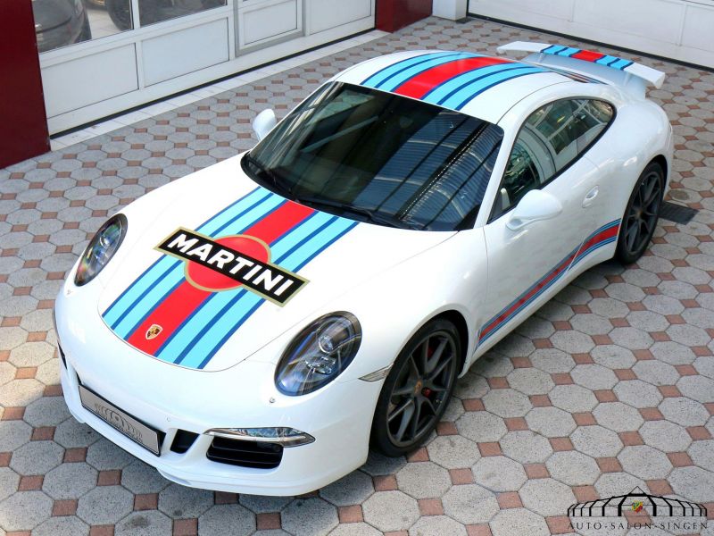 Porsche 991 Carrera S Martini Racing Edition