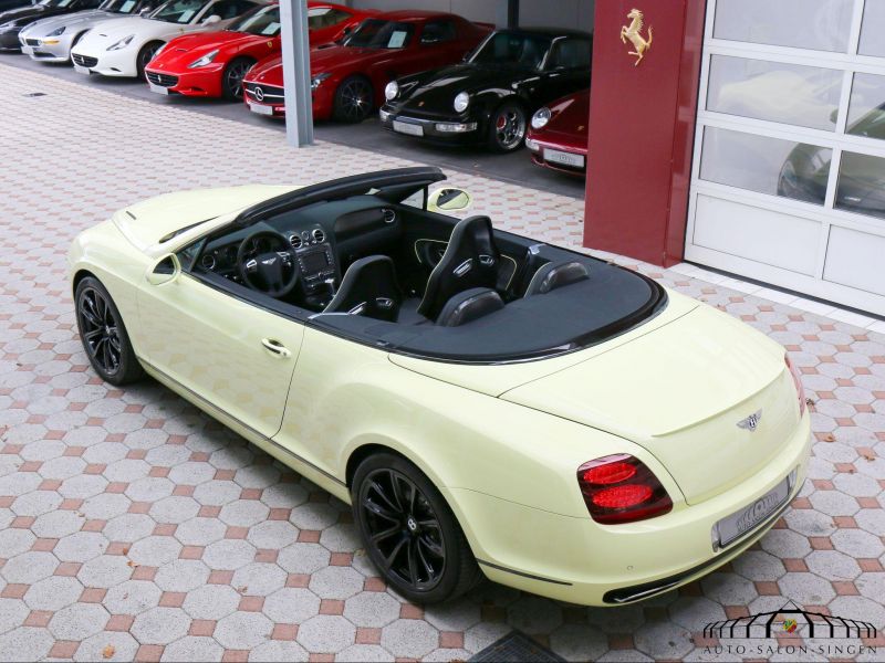 Bentley Continental Supersports Cabrio