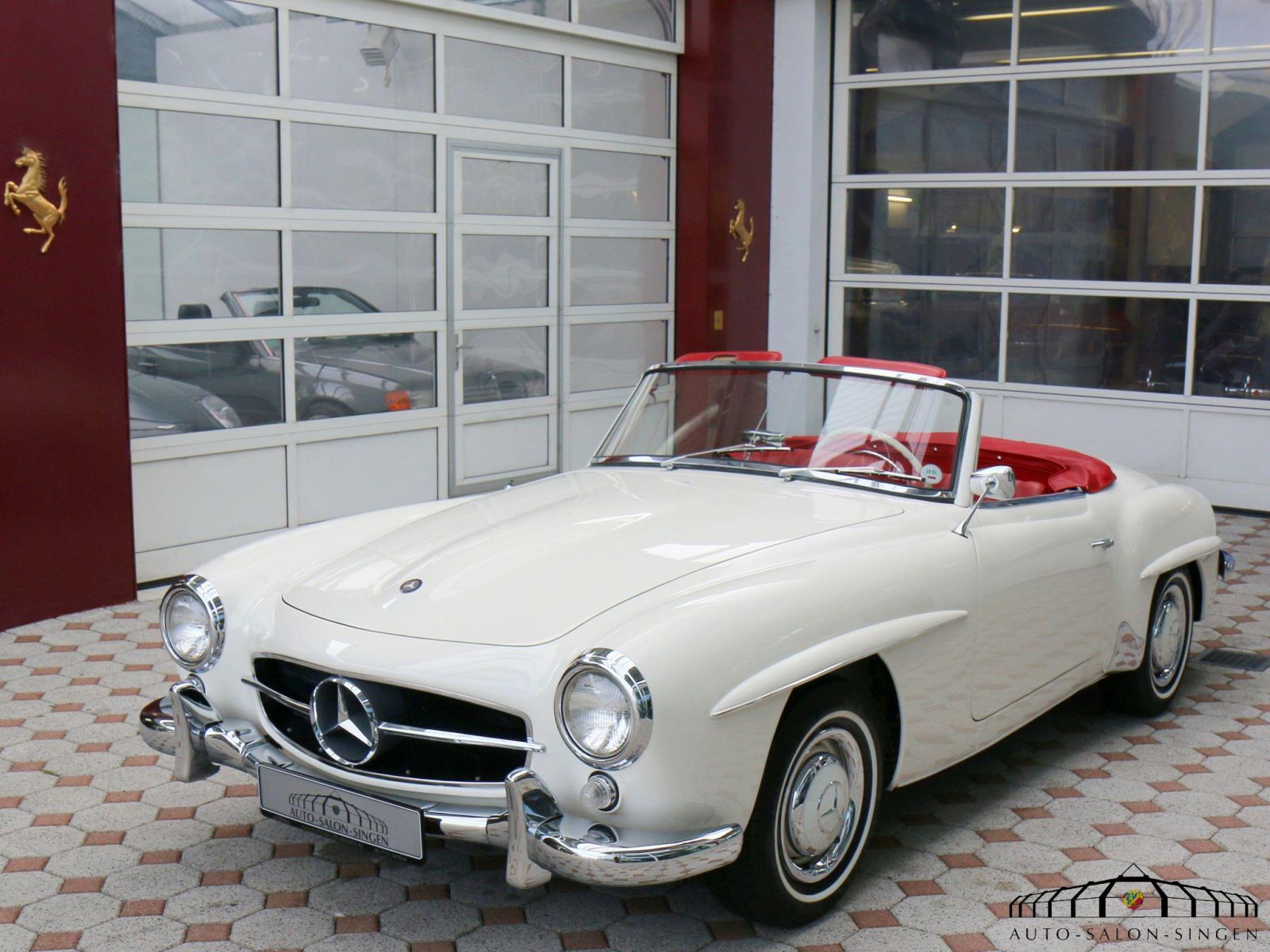 accessoires moersleutel Zeeanemoon Mercedes-Benz 190 SL Convertible - Auto Salon Singen