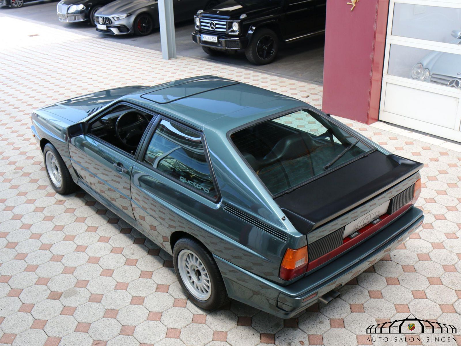 Original Audi Quattro Stockschirm 3122200300