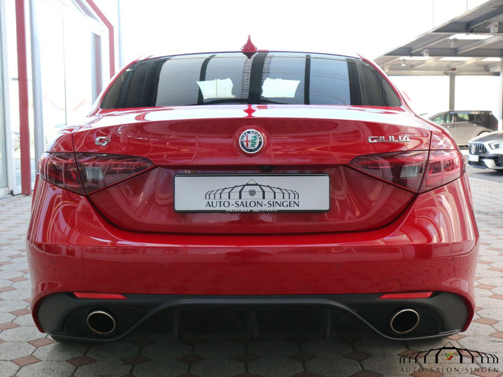 Schlüsselanhänger  Alfa Romeo rosso  - Autoersatzteile für Alfa Rom