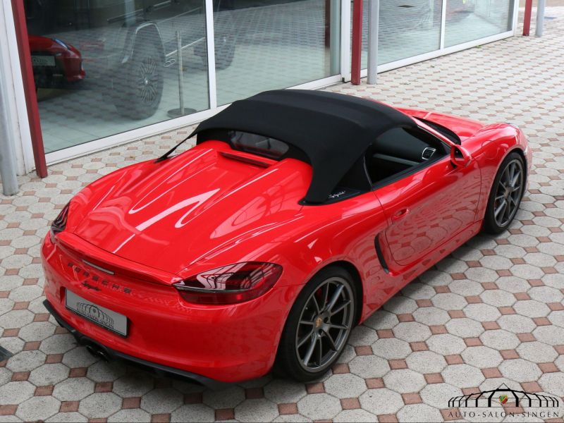 Porsche Boxster Spyder 981
