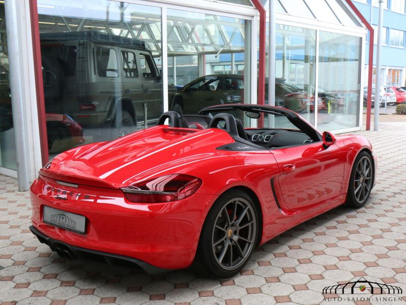 Porsche Boxster Spyder 981