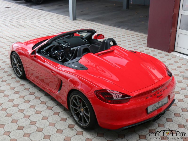 Porsche Boxster Spyder 981