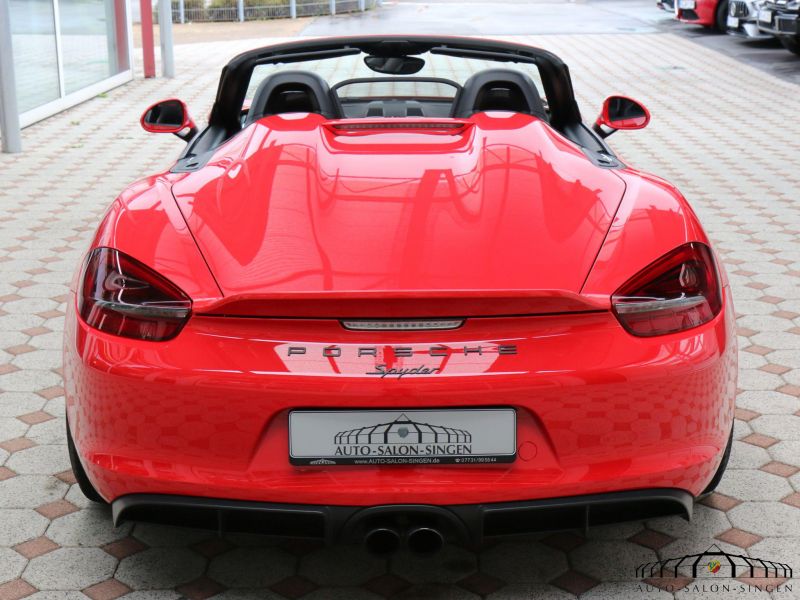 Porsche Boxster Spyder 981